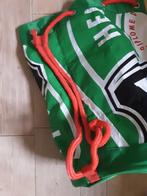 Heineken tas groen wit zwart rood koord H53cm doorsnee 31cm, Ophalen of Verzenden, Zo goed als nieuw