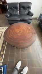 Salon Tafel echte boomstam, Ophalen, Gebruikt, Rond, 50 tot 100 cm