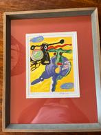 Vliegende koe van Peter Diem, Antiek en Kunst, Kunst | Litho's en Zeefdrukken, Ophalen of Verzenden