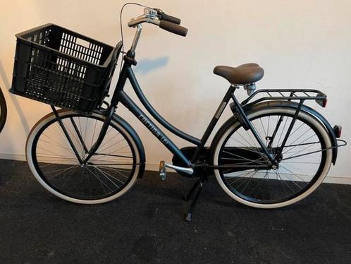 Cortina U4 Matt Zwart., Fietsen en Brommers, Fietsen | Dames | Damesfietsen, Zo goed als nieuw, Overige merken, Versnellingen