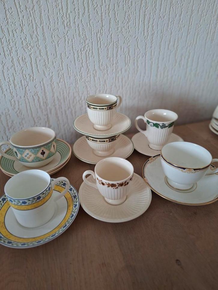 Wedgwood kop en schotels, Antiek en Kunst, Antiek | Servies los, Ophalen of Verzenden