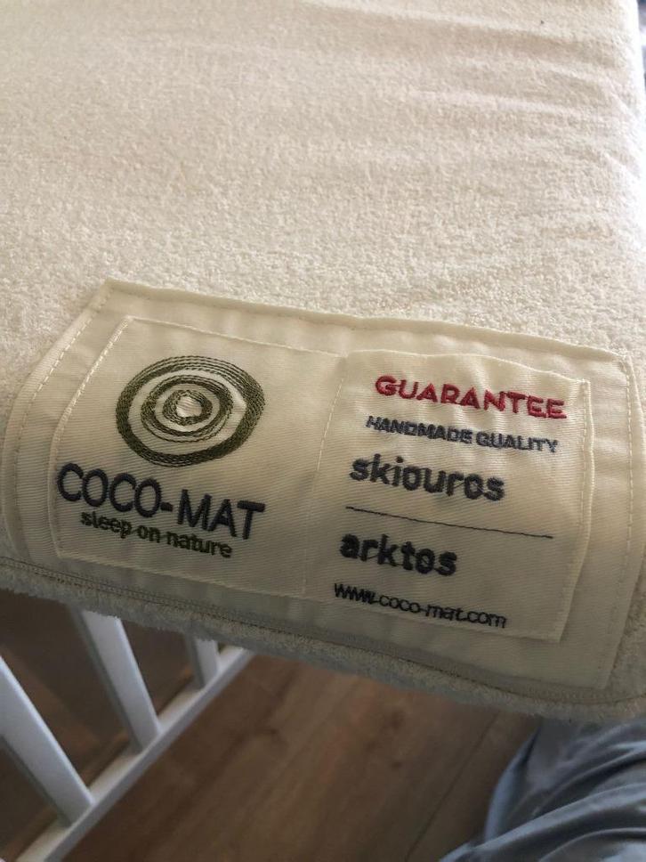 Skiouros natuurlijke babymatras coco-mat, Kinderen en Baby's, Babywiegjes en Ledikanten, Zo goed als nieuw, Ledikant, Ophalen