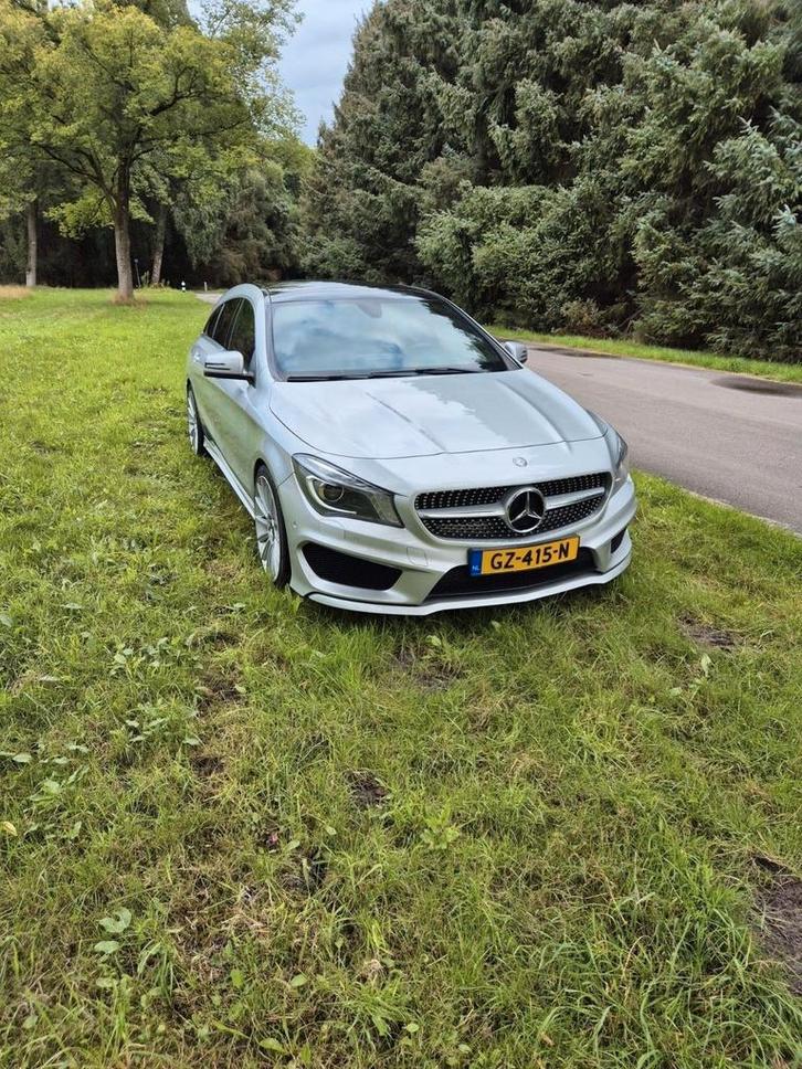 Mercedes-Benz CLA 180 122pk 7G-DCT 2015 Grijs, Auto's, Mercedes-Benz, Particulier, CLA, Benzine, B, Stationwagon, Automaat, Origineel Nederlands