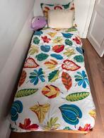 Single bed, Huis en Inrichting, Slaapkamer | Bedden, Ophalen, 90 cm, Eenpersoons, Beige