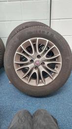 Velgen met banden, Ophalen, Gebruikt, 15 inch, 185 mm