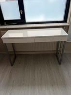 IKEA bureau/make-up tafel wit, Huis en Inrichting, Ophalen, Kunststof, Gebruikt, 100 tot 150 cm