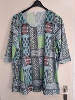Modern leuke kleuren Tuniek maat 50-52, Kleding | Dames, Grote Maten, Ophalen of Verzenden, Zo goed als nieuw, Blauw, Blouse of Tuniek