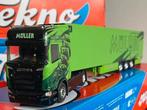 Tekno Scania V8, Hobby en Vrije tijd, Modelauto's | 1:50, Ophalen of Verzenden, Zo goed als nieuw, Bus of Vrachtwagen, Tekno