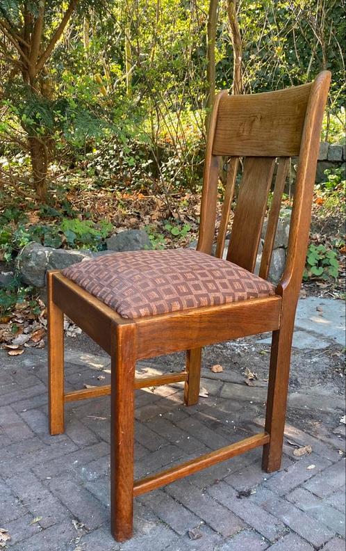 Haagse School stoel, Antiek en Kunst, Antiek | Meubels | Stoelen en Banken, Ophalen