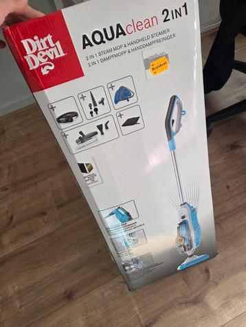 Stoommop & Handstoomreiniger - Dirt Devil Aqua Clean beschikbaar voor biedingen