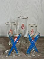 3 Vintage Oranjeboom Bierglazen, Verzamelen, Biermerken, Ophalen of Verzenden, Gebruikt, Glas of Glazen, Oranjeboom