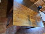 grenen eetkamertafel te koop., Ophalen, Gebruikt, 50 tot 100 cm, Vijf personen of meer