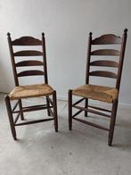 Oud eiken eetkamerstoelen, Antiek en Kunst, Ophalen
