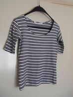 T-shirts Zwart met Wit Maat L Merk Ambiente Tricot., Wit, Maat 42/44 (L), Ophalen of Verzenden, Zo goed als nieuw
