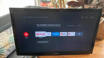 Samsung 27" HDTV + Xiaomi Google TV Stick beschikbaar voor biedingen