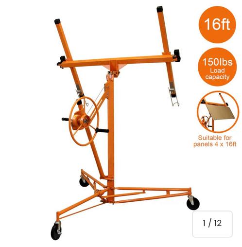 Platenlift extra hoog 4.9M, Doe-het-zelf en Verbouw, Lieren en Takels, Zo goed als nieuw, Ophalen