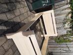 twee persoons bed blank eiken, Ophalen, Overige kleuren, Tweepersoons, Blank massief eiken