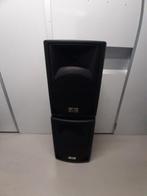 2x Devine Artis 12A 300 Watt actieve luidspreker met statief, Gebruikt, 120 watt of meer, Front, Rear of Stereo speakers, Ophalen