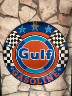 Gulf emaille bord, Ophalen of Verzenden