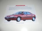 leaflet Citroen Xantia Tentation  1996, Ophalen of Verzenden, Nieuw, Overige merken