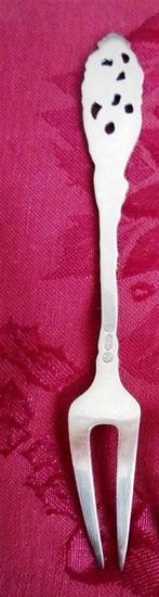 Oude zuurprikker. Gero. Georg Nilsson. Verzilverd., Ophalen of Verzenden