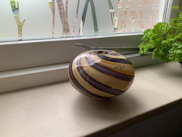 Vaas, Huis en Inrichting, Woonaccessoires | Vazen, Nieuw, Overige kleuren, Minder dan 50 cm, Glas, Ophalen of Verzenden