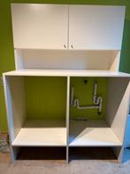 Wasmachine & Droger Kast, Huis en Inrichting, Badkamer | Badkamermeubels, Ophalen, (Half)hoge kast, Gebruikt, 100 tot 150 cm