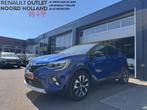 Renault Captur 1.3 TCe 140pk EDC Techno!, Stof, Gebruikt, 4 cilinders, Blauw