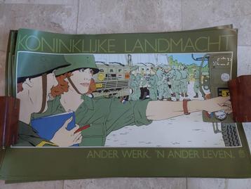 landmacht 21 Posters reclame krijgsmacht militair verzamelen beschikbaar voor biedingen