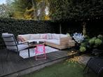 Loungeset, Tuin en Terras, Ophalen, Zo goed als nieuw, Hout, Bank