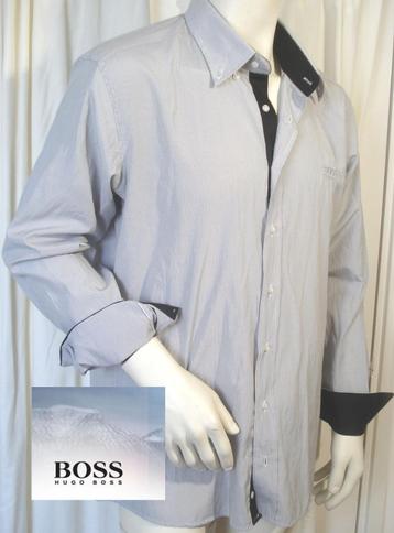 BOSS HUGO BOSS🧐 overhemd met fijne streep mt 2XL beschikbaar voor biedingen