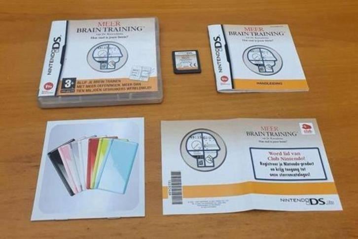 OPRUIMEN | DS | Meer Brain Training, Spelcomputers en Games, Games | Nintendo DS, Gebruikt, Puzzel en Educatief, 1 speler, Vanaf 3 jaar