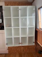 4 handgemaakte boekenkasten, Ophalen, Minder dan 50 cm, Glas, 100 tot 150 cm