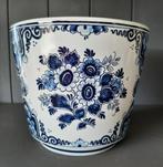 antieke  Delftsblauwe  bloempot, Antiek en Kunst, Ophalen