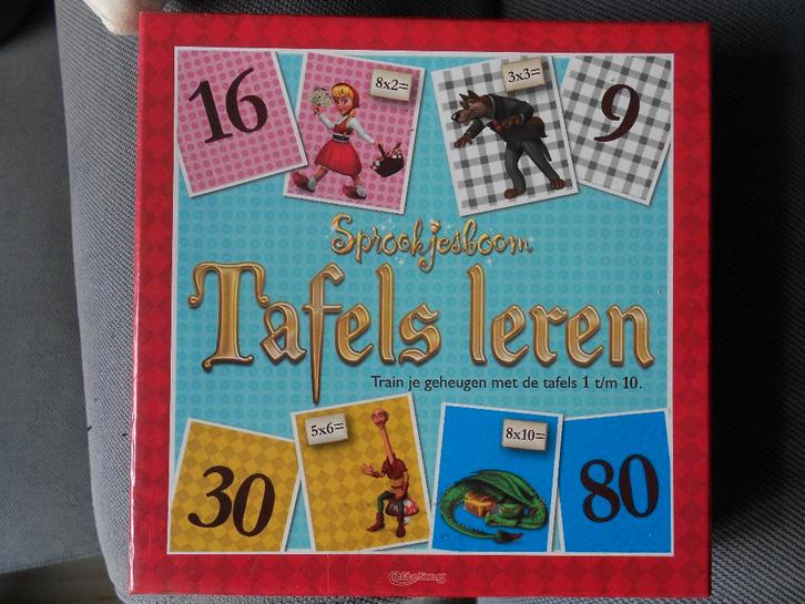 Efteling sprookjesboom Tafels leren, Verzamelen, Efteling, Gebruikt, Overige typen, Ophalen