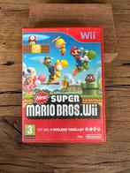 New Super Mario Bros. Wii CIB, Spelcomputers en Games, Games | Nintendo Wii, Gebruikt, ., Eén computer, Ophalen of Verzenden