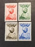 nederland nvph 279 - 282 (ongebr), Postzegels en Munten, Postzegels | Nederland, Verzenden, T/m 1940, Postfris