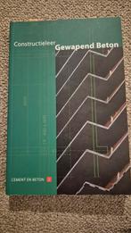 Constructieleer gewapend beton, Ophalen of Verzenden, Zo goed als nieuw, Bouwkunde