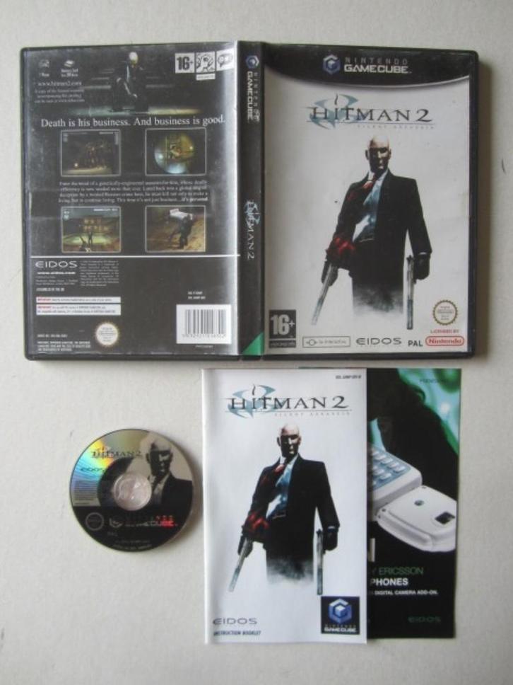 Hitman 2 Nintendo Gamecube, Spelcomputers en Games, Games | Nintendo GameCube, Zo goed als nieuw, Avontuur en Actie, 1 speler