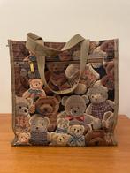 Tas met beren-print, Ophalen of Verzenden, Gebruikt, Bruin, Overige typen