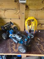 Rc nitro buggy, Hobby en Vrije tijd, Gebruikt, Auto offroad, Ophalen of Verzenden, Schaal 1:10