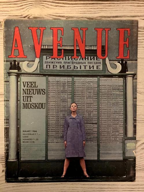 AVENUE maart 1966, Boeken, Tijdschriften en Kranten, Gelezen, Glossy, Ophalen of Verzenden
