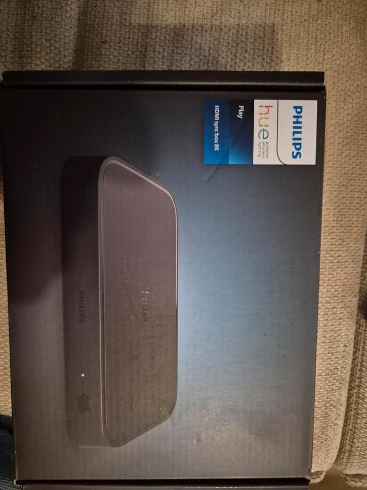 Philips Hue Play HDMI Sync Box 8K, Audio, Tv en Foto, Converters, Nieuw, Ophalen of Verzenden