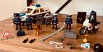 Playmobil politieauto met sirene en zwaailicht!, Ophalen of Verzenden, Gebruikt, Complete set