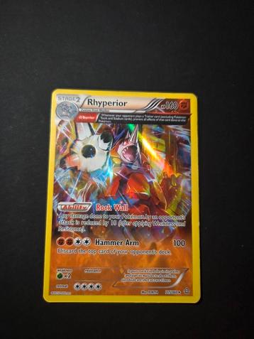 Rhyperior 77/160 Pokemon Primal Clash holo beschikbaar voor biedingen