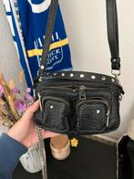 Nunoo tas met zilveren studs, Ophalen of Verzenden, Zo goed als nieuw, Zwart