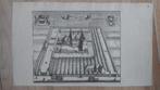 7 / Huis voor Haute bij Baarland - gravure uit 1696, Ophalen of Verzenden