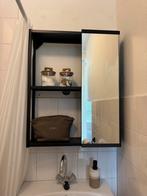 ENHET Spiegelkast, antraciet, 60x17x75 cm, Huis en Inrichting, Badkamer | Badkamermeubels, Ophalen, Spiegelkast, 50 tot 100 cm