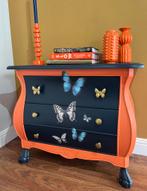 Unieke ladekast / buikkast, Huis en Inrichting, Kasten | Ladekasten, Ophalen, 50 tot 100 cm, Zo goed als nieuw, Minder dan 100 cm