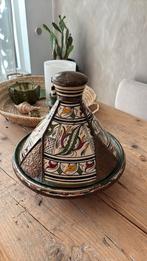 Prachtige echt oude marokkaanse tajine schaal, Antiek en Kunst, Ophalen